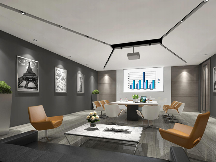 辦公室室內裝修,墻面刷漆